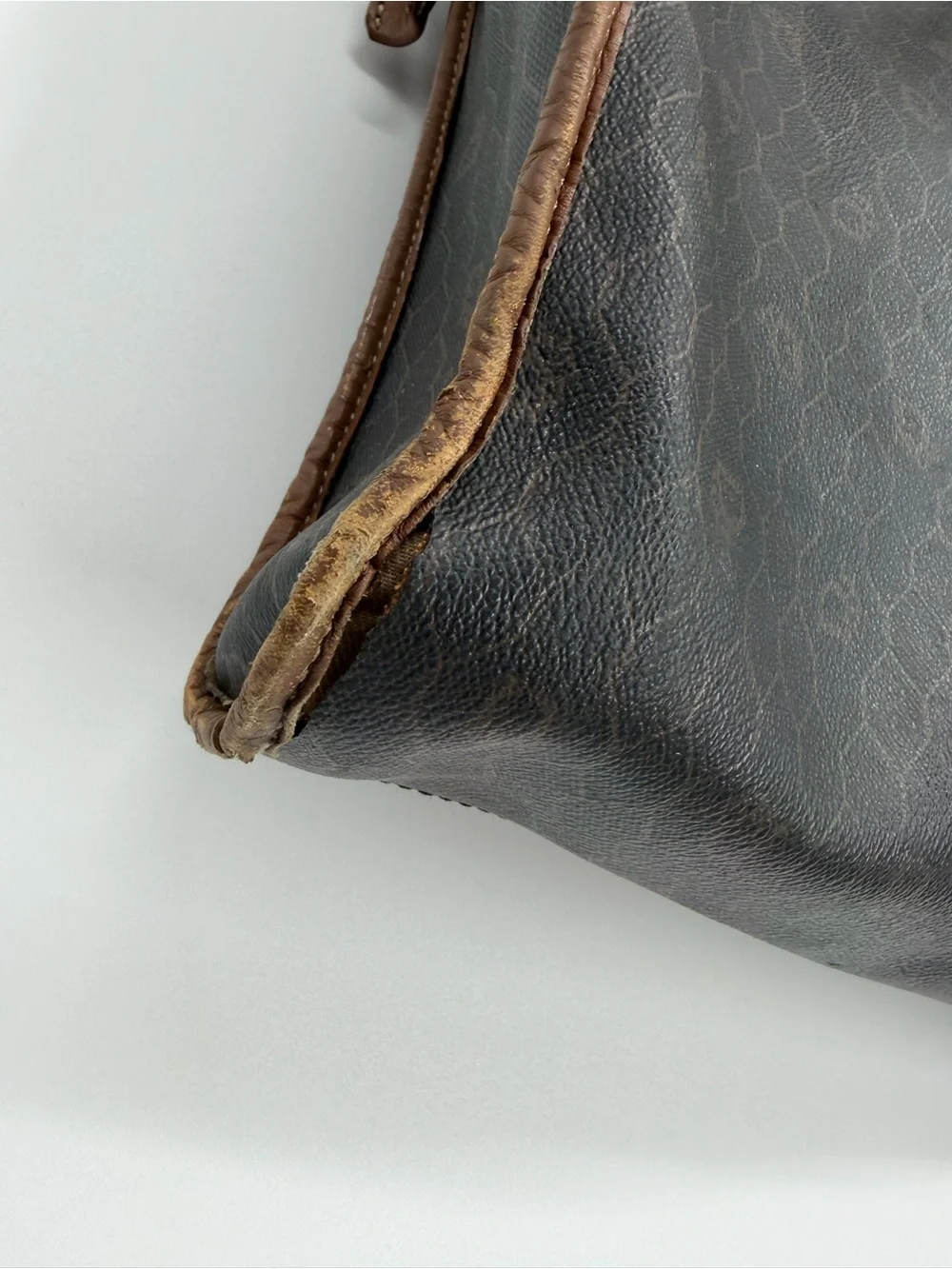 Christian Dior Vintage Honeycomb Monogram Tote Bag
